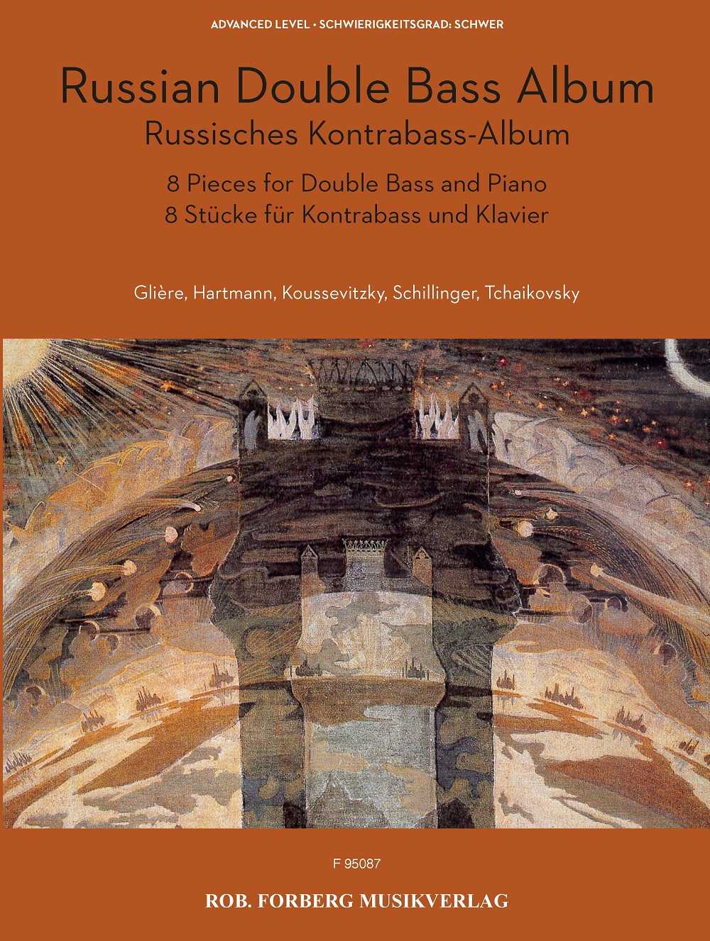 Russian Double Bass Album 8 Pieces for Double Bass and Piano / 8 Stücke für Kontrabass und Klavier